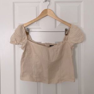 SOLD - J Crew Square Neck Top